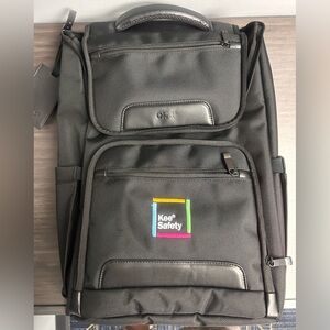 Swiss peak black laptop backpack never used